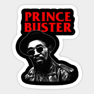 Prince Buster - Engraving Sticker